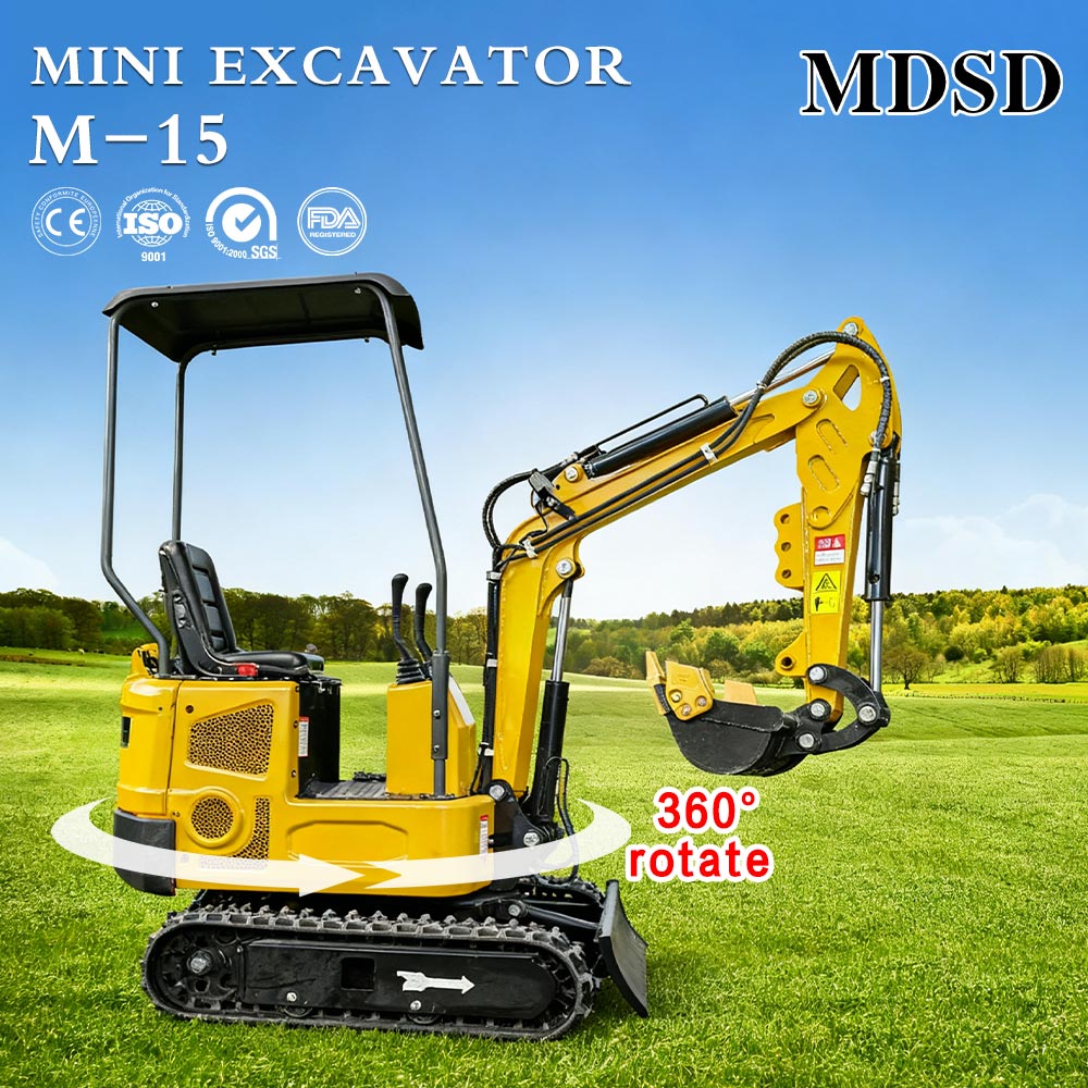 Farming A - Excavator Mini Multifungsi 0.8-3 Ton, Micro