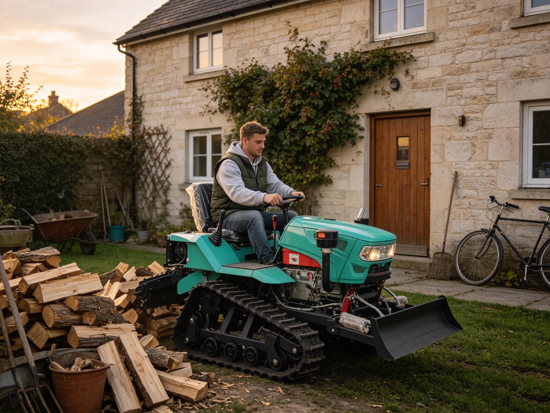 Agriculture.Farming Design - Traktor Pertanian Diesel 45HP dengan Desain