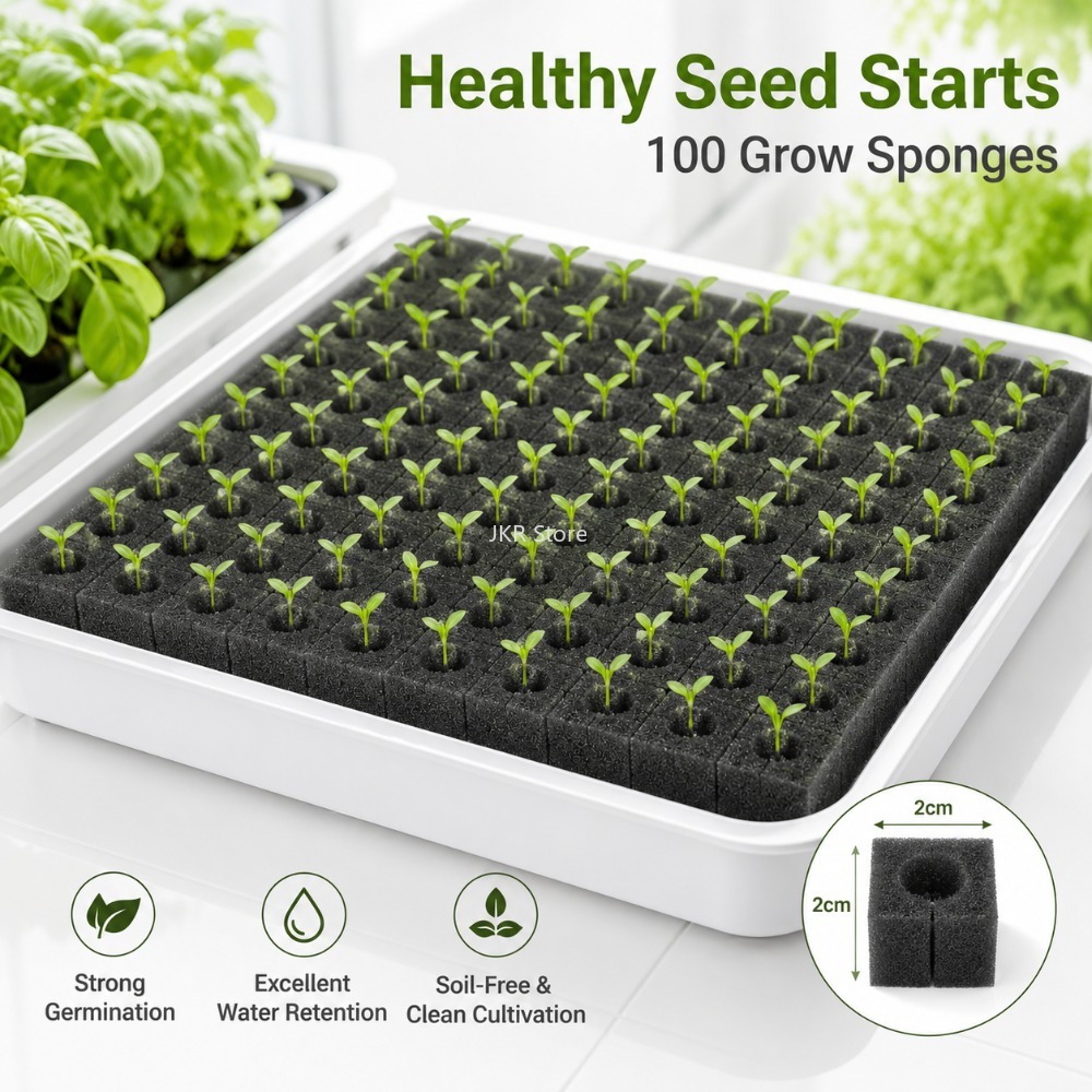 100 Buah Lembaran Spons Tanama - Nursery Plug Tray ulasan dan harga