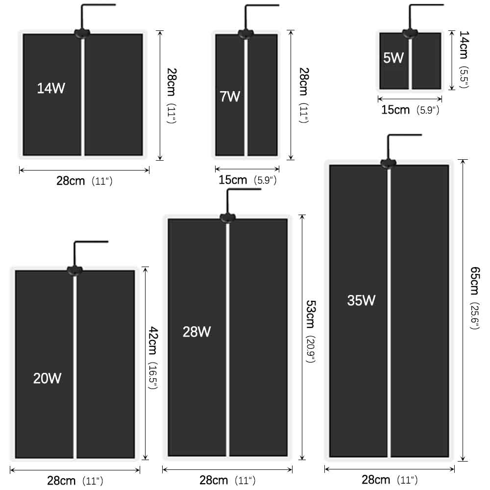 35 W-5 W bibit tanaman pemanas - Seedling Heat Mat ulasan dan harga