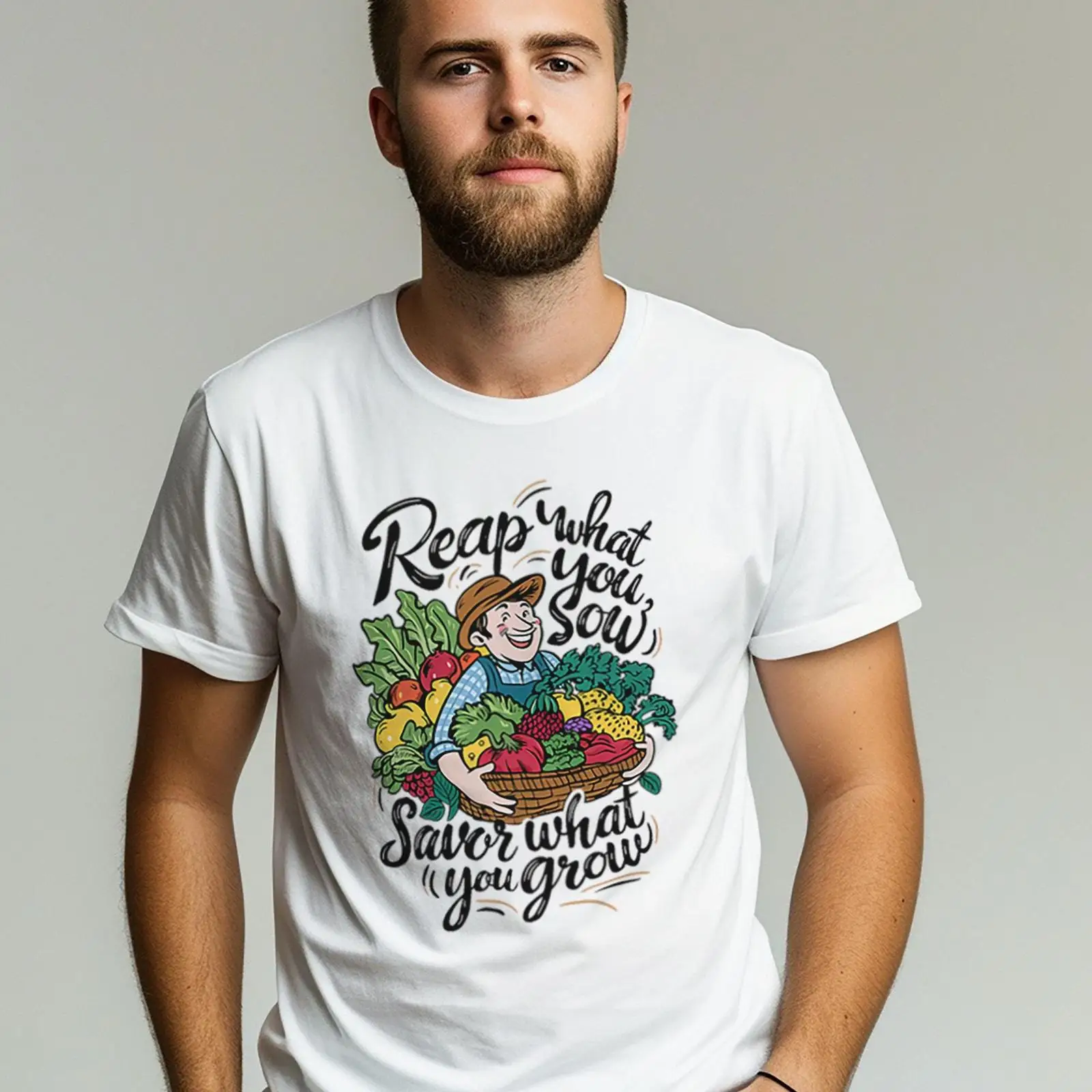 Kaos Petani untuk Pecinta Sayu - Sustainable Agriculture/Farming ulasan dan harga