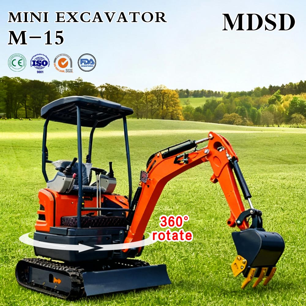 Excavator Mini Multifungsi 0.8 - Farming A ulasan dan harga