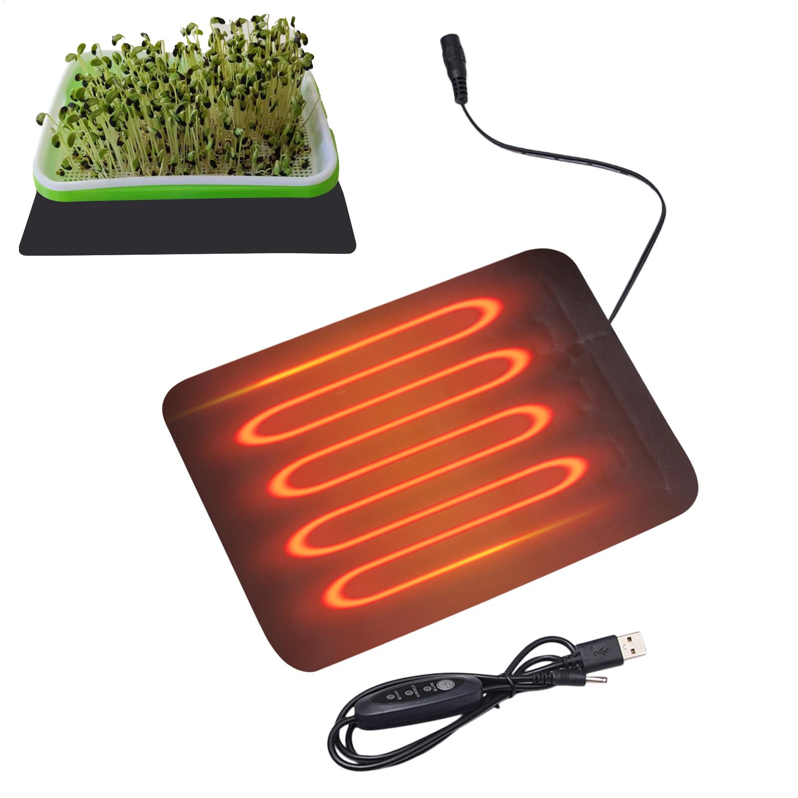 Alas Pemanas Bibit 8.5W 5V 2A, - Seedling Heat Mat ulasan dan harga